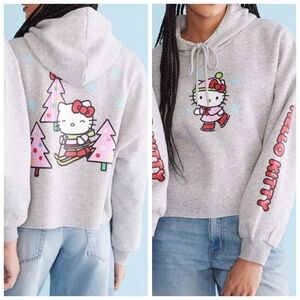 Aeropostale Gray Hello Kitty Hoodie LG To XXL